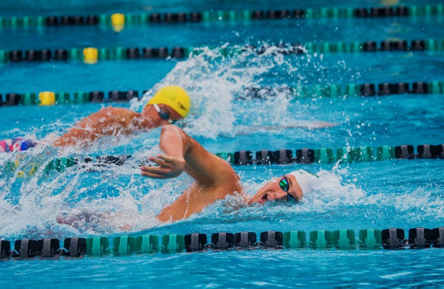 Swimming star's passion molds him into the person he is today