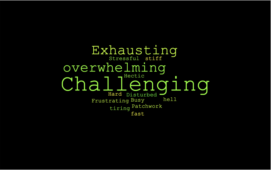 As we navigate towards a normal school year teachers are exhausted all over the nation. Na Pueo asked teachers what word best describes this year.