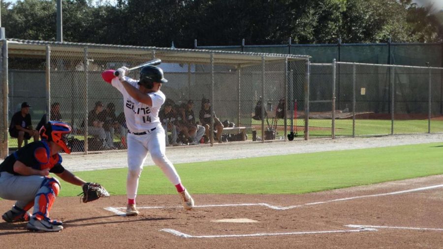 Shojinaga at bat