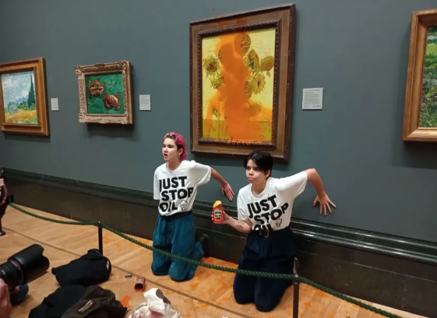 What did you think about the protestors who threw tomato soup at Van Gogh’s painting? (November 7, 2022)