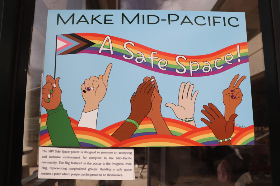 Safe place posters are designed as a visual reminder to promote acceptance in our community.